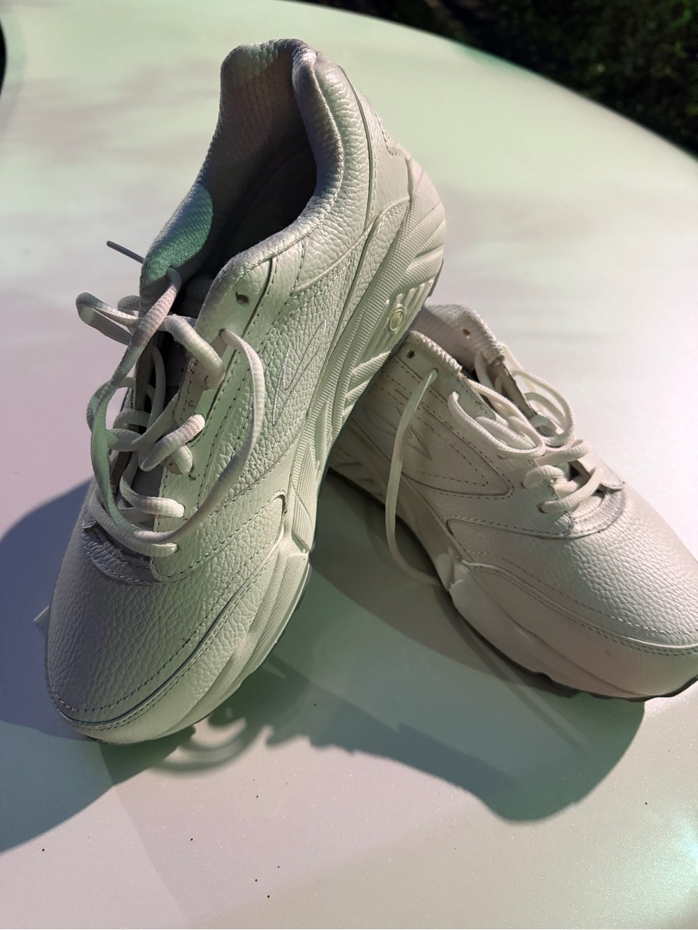 Brooks White Men's Athletic Sneakers